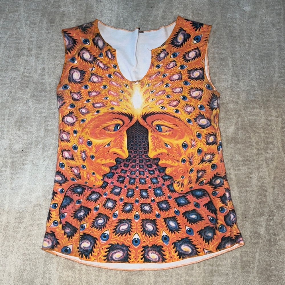 Alex Grey vintage psychedelic DMT shirt